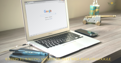 6 Steps to Writing an Article that Will Rank on Google