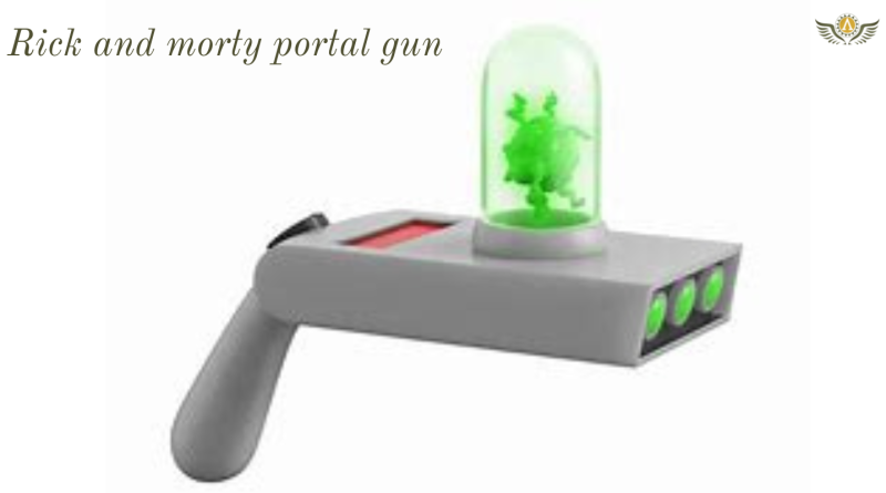 rick and morty portal gun
