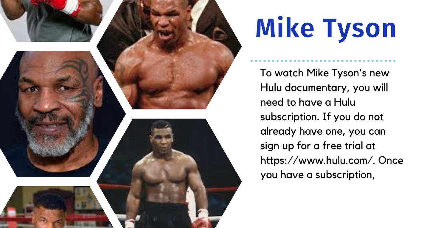 How to watch Mike Tyson's new Hulu documentary